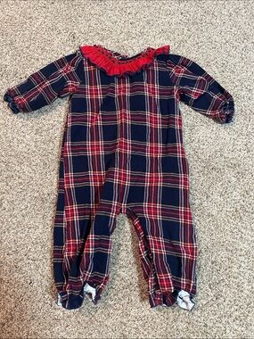 Smocked Flamingo onesie